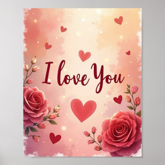 I love You Poster (Front)
