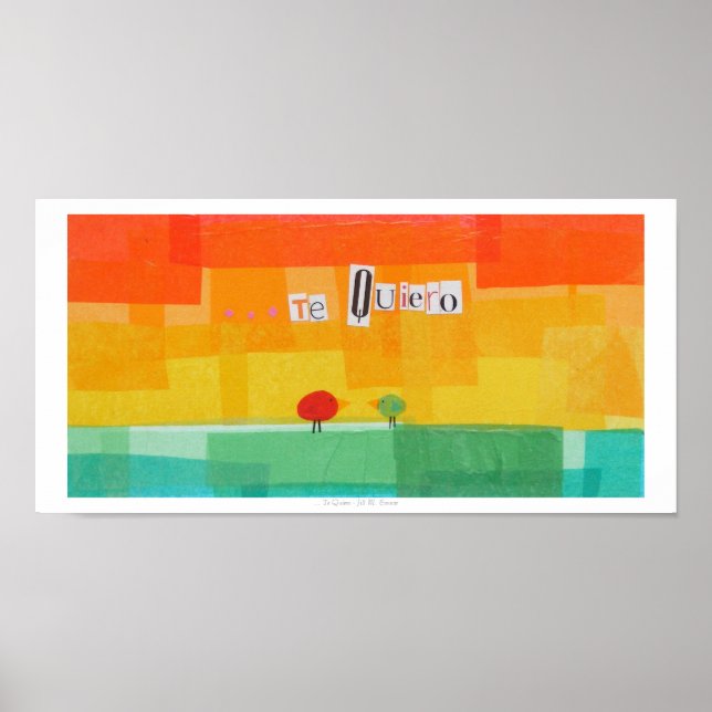 . . . I love you Poster (Front)