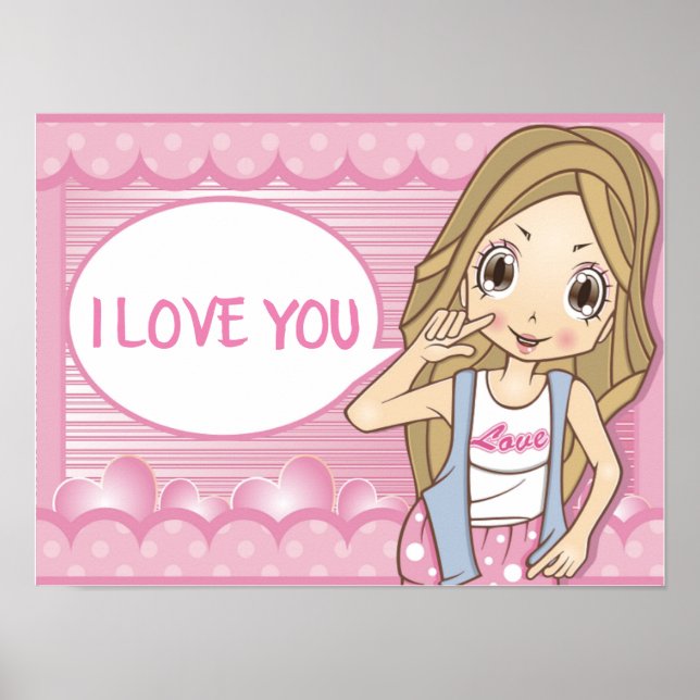 I LOVE YOU POSTER (Front)