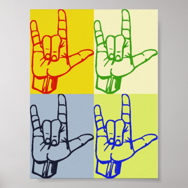 I love you (poster) poster (Front)