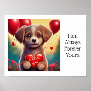 I love you poster, -  poster