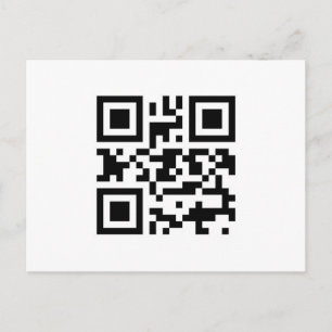 I Love You QR Postcard