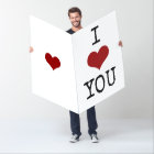 I Love You Red Heart Romantic Valentine