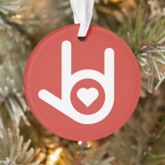 I Love You, Red Ornament