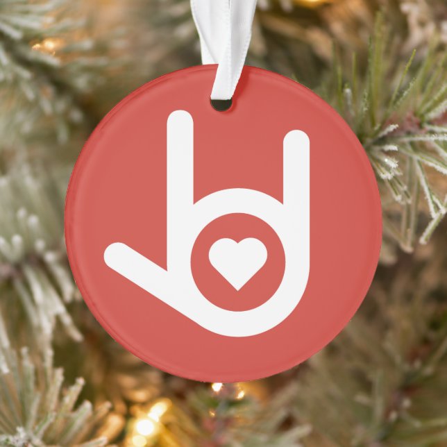 I Love You, Red Ornament (Tree)