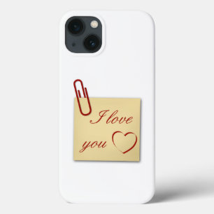 I love You - Romantic Note - Case-Mate iPhone Case