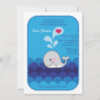 I Love You Said The Whale Invitation