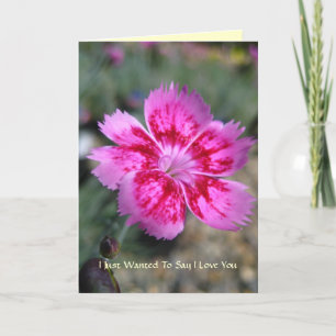 I Love You, Sentimental Thank You Card