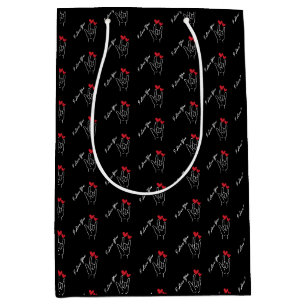 I Love You Sign Language - Deaf Awareness Medium Gift Bag
