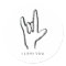 I Love You Sign Language Stickers