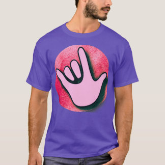 I Love You Sign Language to Deaf People T-Shirt