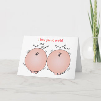 I love you so much! card