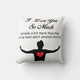 I Love You So Much Cushion