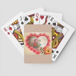 I love You so much Customise Product Playing Cards