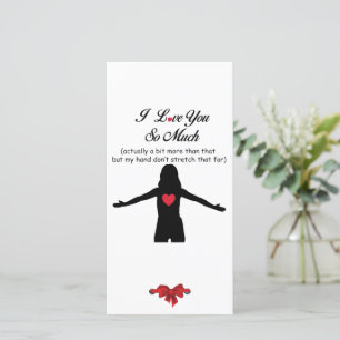 I Love You So Much Holiday Card