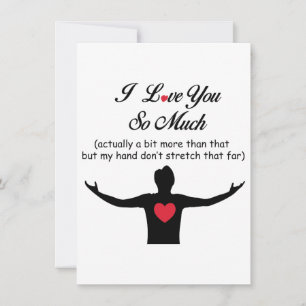 I Love You So Much Holiday Card
