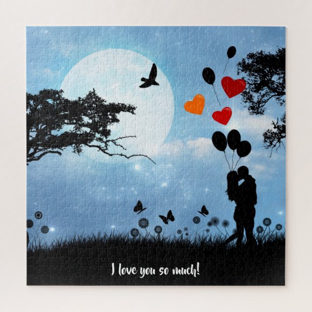 I Love You So Much Jigsaw Puzzle (Vertical)