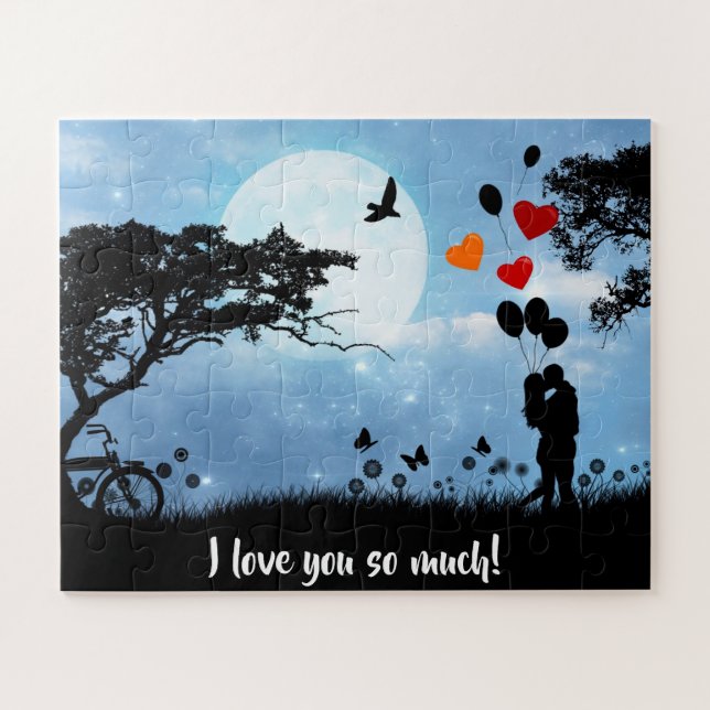 I Love You So Much Jigsaw Puzzle (Horizontal)