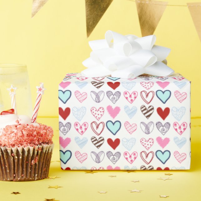I love you so much my love wrapping paper (Birthday Party)