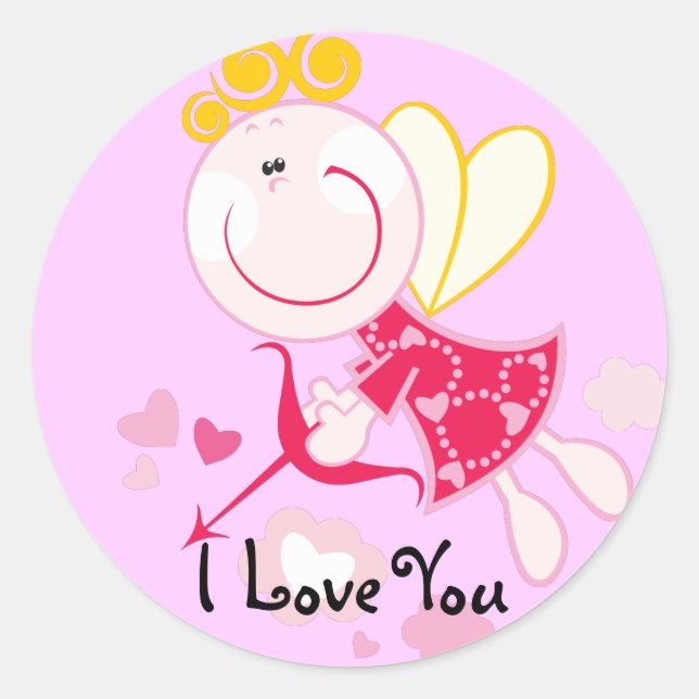 I Love You Stickers (Front)