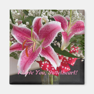 I LOVE YOU SWEETHEART, magnet