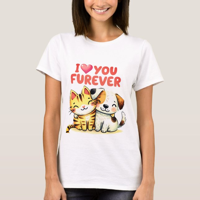 I Love you  T-Shirt (Front)