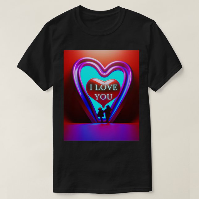 i love you T-Shirt (Design Front)