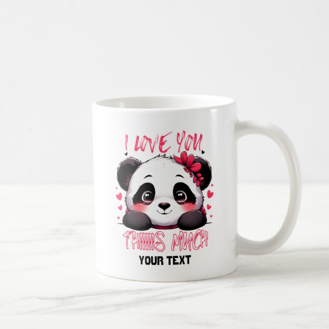 I Love You Thiiis Much Coffee Mug (Right)