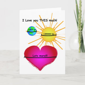 I love you THIS much! Card