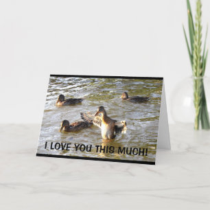 I Love You This Much Happy Mother's Day Card