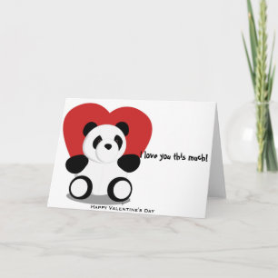 I love you this much holiday card