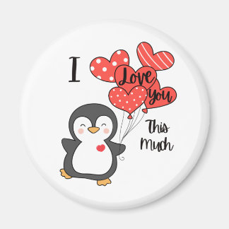 I love you this much magnet