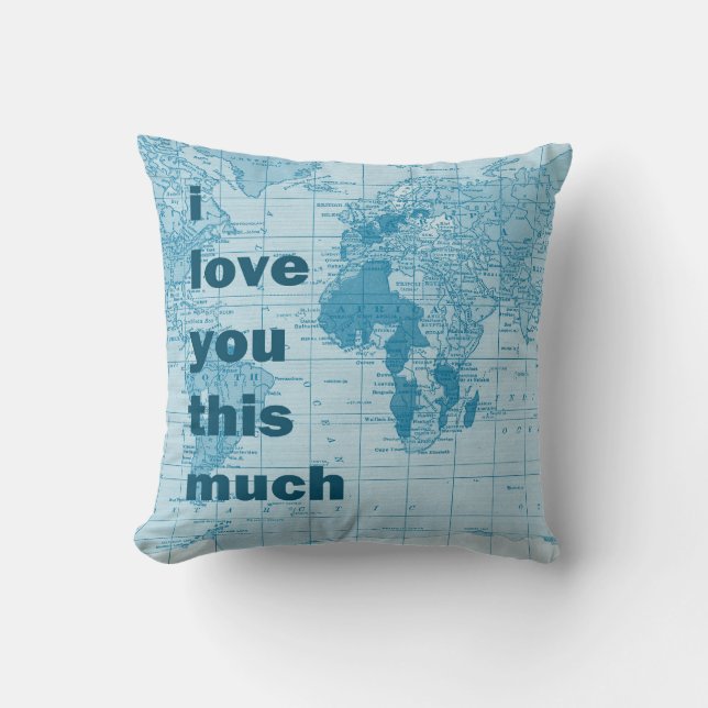 I love you this much ~ pillow (Front)