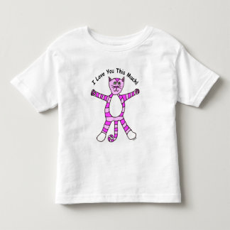 "I Love You This Much" Pinky Cat T-Shirt