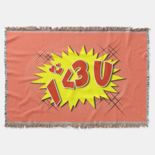 I love you throw blanket