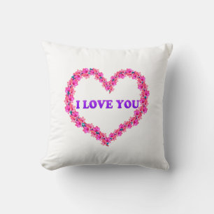 I Love You Throw Pillow