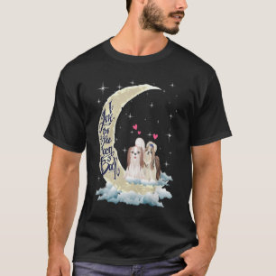 I Love You To Moon Shih Tzu 01 T-Shirt