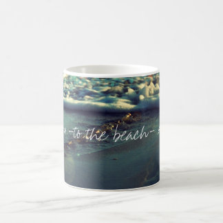 I love you to the beach and back coffee mug