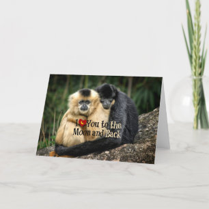 I Love You to the Moon and Back Card
