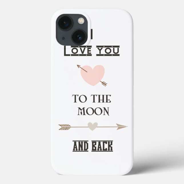I love you to the moon and back Case-Mate iPhone case (Back)