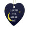 I LOVE YOU TO THE MOON AND BACK Christmas Ornament