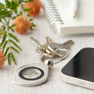 I Love You to the Moon and Back Realistic Lunar Key Ring