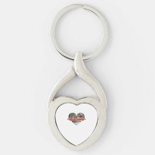 I Love You To The Moon And Back Sincere Modern Aes Key Ring