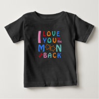I Love You to the Moon & Back-my little star black