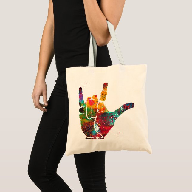 I Love You Tote Bag (Front (Product))