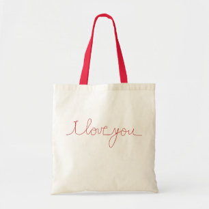I love you tote bag