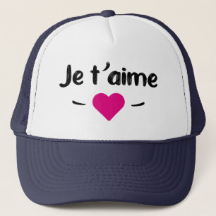 I love you trucker hat