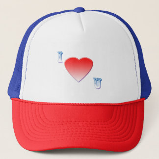 I love you trucker hat