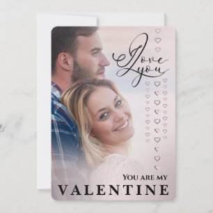 I love You Valentine’s Day Photo Holiday Card
