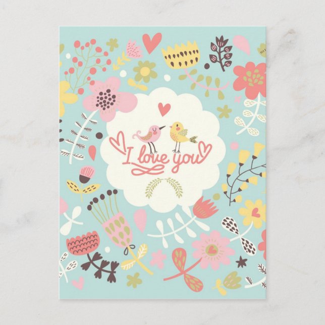 I Love You - Valentine's Day Card (Front)